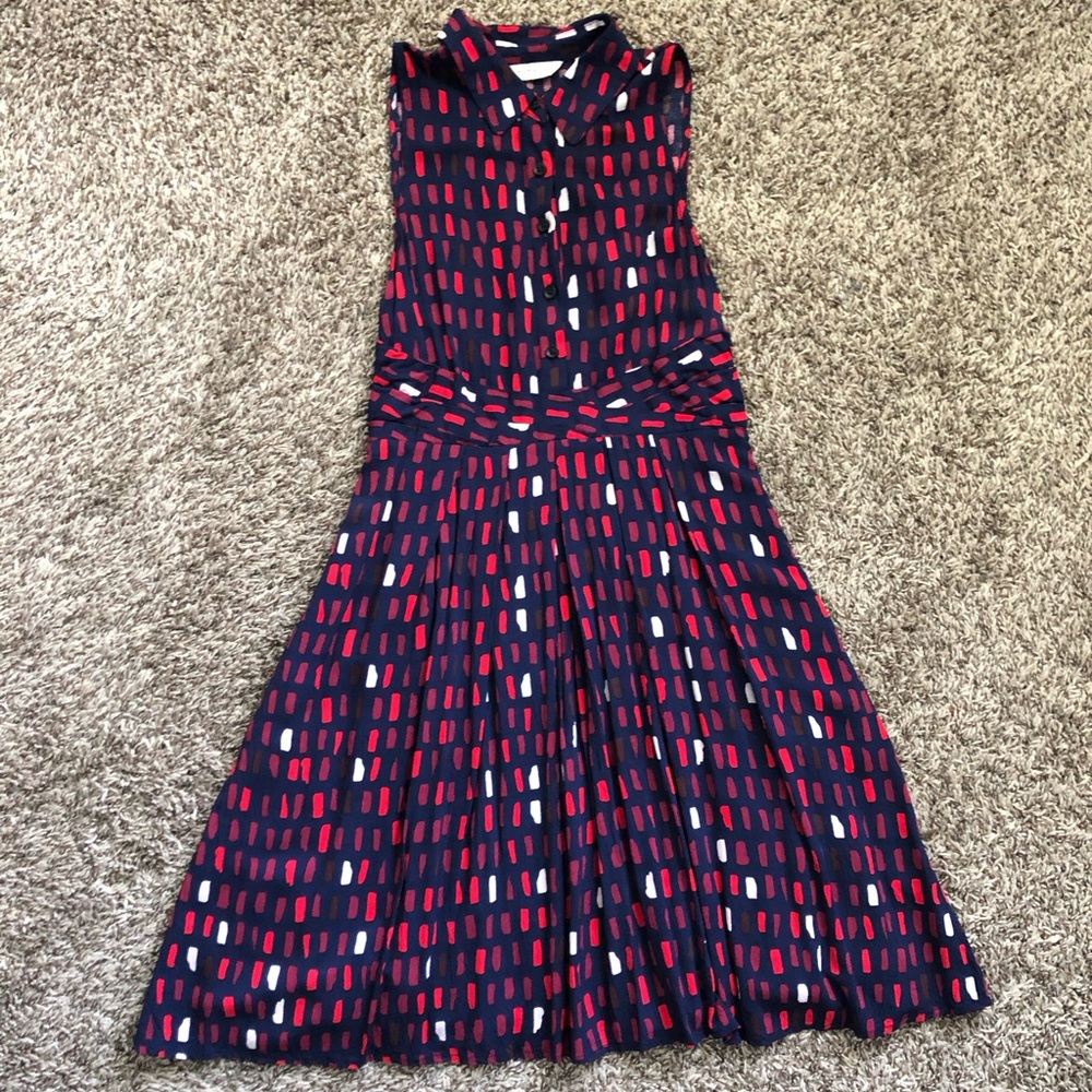 Anthropologie 11.1 TYLHO sleeveless Dress sz Petite S